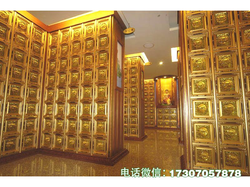 寺庙地宫灵位架