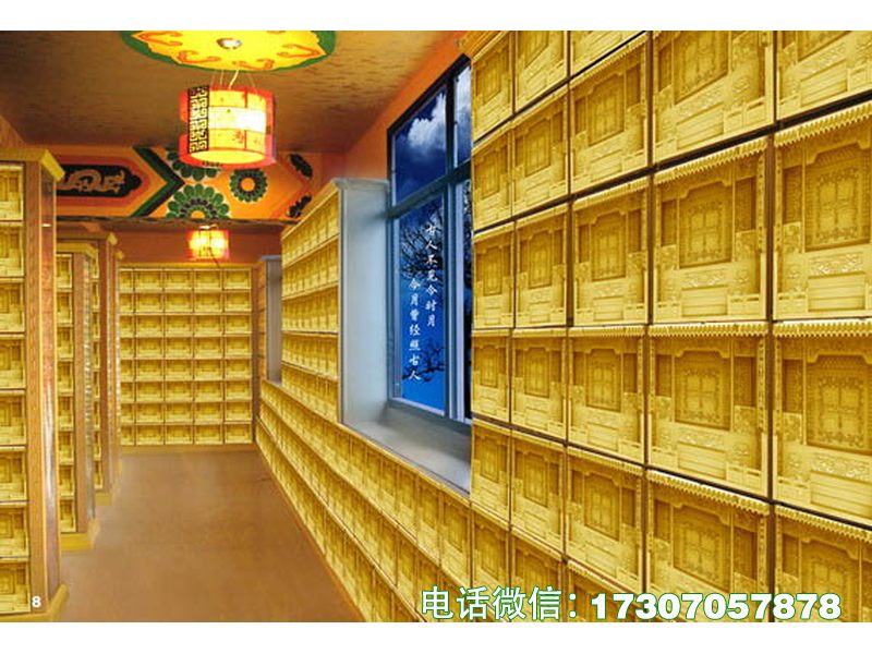 祠堂智能骨灰架